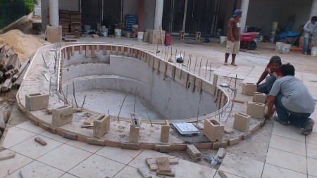 REMODELACIÓN DE ALBERCA Y AREAS EXTERIORES